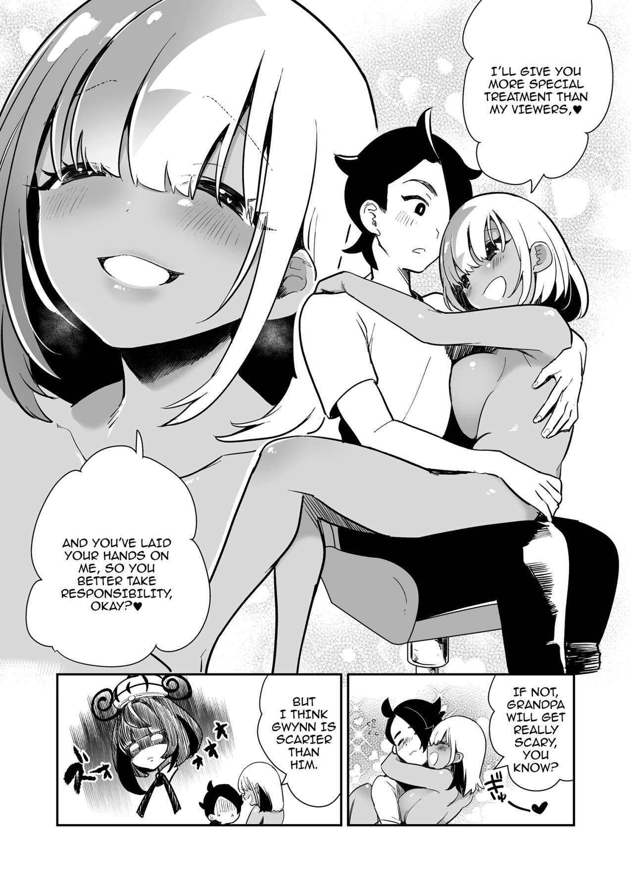 hentai manga Canari\'s Well-Behaved So She Won\'t Do A Lewd Livestream!!